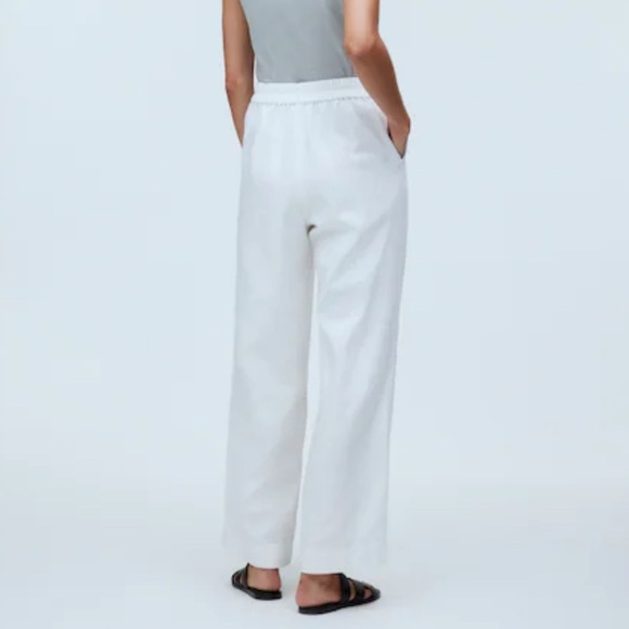 Madewell Pull- On Straight Crop Wide Leg Women's Pants NWT - Picture 3 of 12